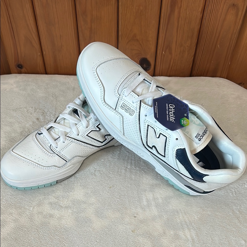 New Balance 550 White Grey US Men’s Size 11 SKU BB550WCA